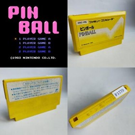 Pinball pre-owned Nintendo Famicom NES Tested