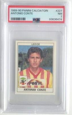 1989-90 Panini Calciatori Антонио Конте #227 PSA 7 - Изображение 1 из 2