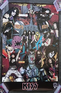 Póster de cómic collage de dibujos animados de KISS 1189 - Imagen 1 de 5