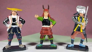 Reeves International Samurai Warriors Set Of 3. Great Condition!!! - Foto 1 di 6