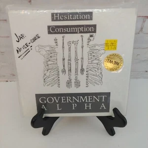 Government Alpha Hesitation Consumption 7" 45 Vinyl Record Japanese Noise Core - Imagen 1 de 5
