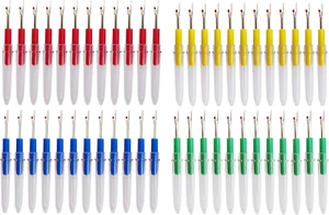 48Pcs Colorful Seam Ripper Seam Rippers for Sewing Tool Handy Stitch Ripper Hem - Picture 1 of 12