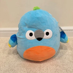 Squishmallows Tenise The Parrot 14" nuevo con etiquetas azul - Imagen 1 de 5