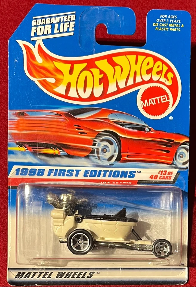 HOT WHEELS 1998 FIRST EDITIONS HOT SEAT #648. SEE COMBINED OFFERS! - Image 1 of 1