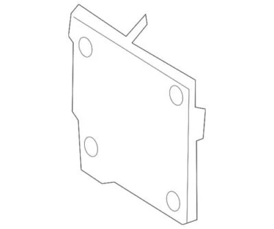 Soporte de barra de impacto de parachoques genuino Ford Escape MKC C-Max CV6Z-17B750-A Foto 1 de 4