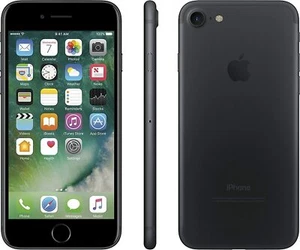 Apple iPhone 7 32 GB - Negro Mate - Desbloqueado | Raro iOS 14 (14.7.1) | Pobre (C) - Imagen 1 de 2