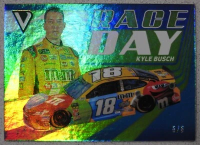 2018 Kyle Busch Race Day 5 of 5 Victory Lane Panini Card#RD6 - Image 1 of 4