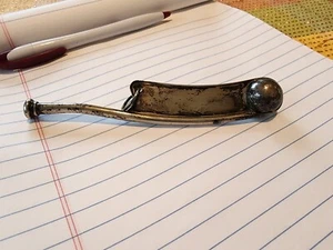 Vintage Sterling Silver Boatswain's Bosun's Whistle Call Nautical Navy - Picture 1 of 12
