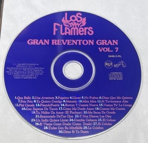 Los Flamers: Gran Reventon Gran Vol. 7 CD (1992, RCA) Disc Only. - Picture 1 of 1