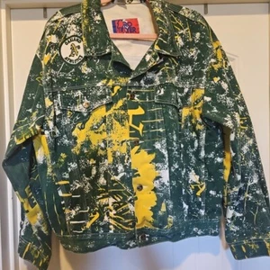 Rare Oakland Athletics "Pro Player by Daniel Young" Jacket - Picture 1 of 4