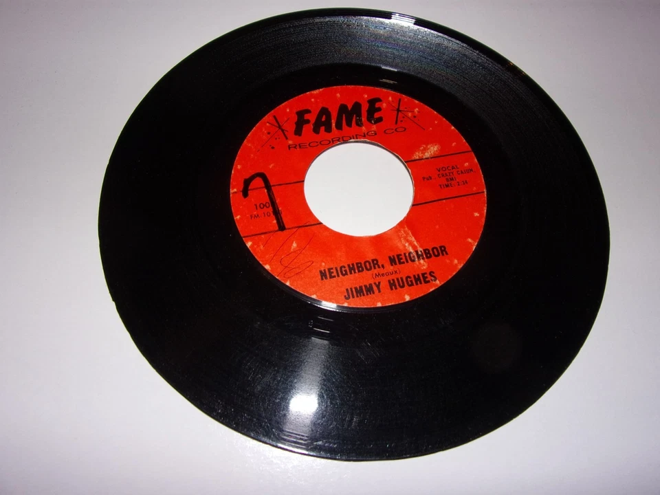 45" Jimmy Hughes: Neighbor, Neighbor / It's A Good Thing / VG / 1966 / Soul - Изображение 1 из 1