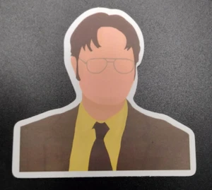 Dwight Schrute The Office Vinyl Decal Sticker for Tumblers Laptops - Picture 1 of 2