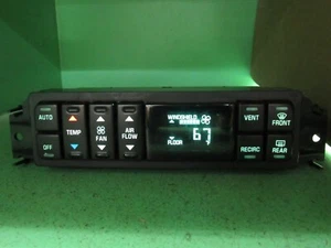 16236054 00-05 BUICK LESABRE AC DIGITAL HEATER CLIMATE TEMP CONTROL REBUILT 1253 - Foto 1 di 6