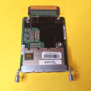 CISCO EHWIC-4ESG 4‑PORT GIGABIT ETHERNET ENHANCED HIGH‑SPEED WAN INTERFACE CARD - Picture 1 of 7