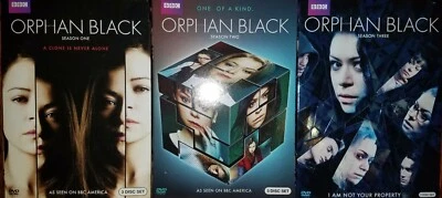 Orphan Black Season 1, 2, And 3 DVD Brand New Factory Sealed Mint Pristine - Image 1 of 2