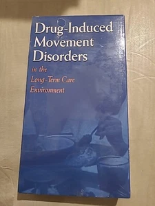 Drug Induced Movement Disorders Long Term Care 2001 Video VHS Tape  - Imagen 1 de 3