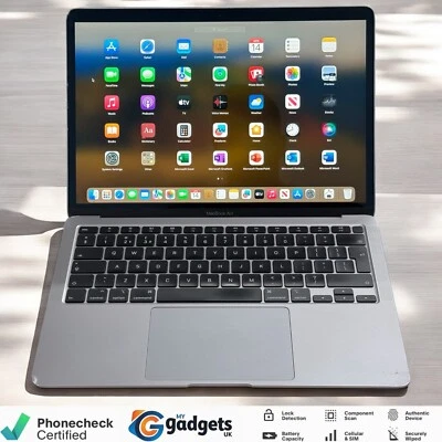 MacBook Air 2020 13in A2179 i3 8GB RAM 256GB SSD MS Office Warranty (C186) - Image 1 of 4
