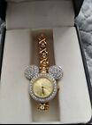 Disney Time Works Watch Mickey Mouse Dimonte Head And Strap Bnib Rare Unsual