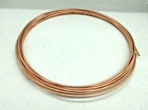 TUBO IN RAME ADATTO PER IMPIANTO FRENANTE FRENI Diametro 5 mm - Lunghezza 10 mt - Imagen 1 de 2