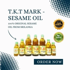 Natural Homemade Organic Sesame Oil 750ml  | Gingelly Oil | Til Oil | Srilanka - Picture 1 of 1