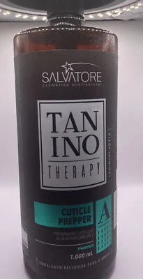 Kit de Tratamiento Capilar Brasileño 1L Salvatore Champú Tanino Terapia Preparador de Cutículas Foto 1 de 4