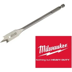 Milwaukee 6" SPADE Wood Flat BORING BITS 1/4" to 1 1/2" 30% off when buying 3+ - Picture 1 of 1