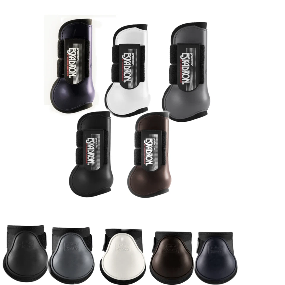 Eskadron Protection Boots Gamaschen + Streichkappen 4er Set VB/WB - Bild 1 von 1