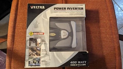 Vector Power Inverter Vehicle Power System 400 Watt up to 3.5 amps NIB - Image 1 of 3