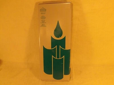 6盒PartyLite绿色14英寸无香绿色蜡烛 — 第 1/4 张图片