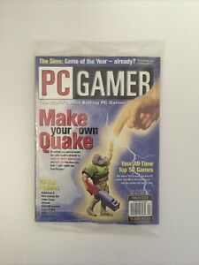 PC Gamer Magazine APR 2000 - Back Issue COMPUTER Magazine (CD-ROM) Top 50 Games
