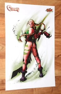 Street Fighter Cammy Very Rare Small Poster 42x28cm - Picture 1 of 2