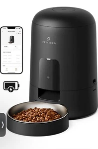 PETLIBRO Automatic Cat Dog Feeder, Wi-fi Rechargeable Pet Food Dispenser. - Picture 1 of 3