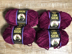NEU! Löwenmarke Löwe Wildleder Garn 3 Unzen Je 122 Yard Farbe wählbar aus Dropdown - Bild 1 von 23