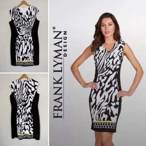 Frank Lymansz 16 Sleeveless Stretch Pencil Dress - Picture 1 of 5