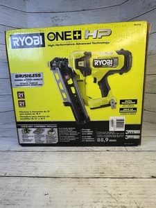 Ryobi PBL345B 18 V bürstenlos 21 Stärke Streifennagler (nur Werkzeug) - Bild 1 von 14