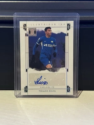 Thiago Silva Chelsea Auto /7 Panini Impeccable Premier League 2023/24 - Image 1 of 2
