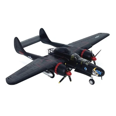 1/72 Scale WWII USA Air Force P-61B Black Widow Fighter Finished Model G Foto 1 de 4