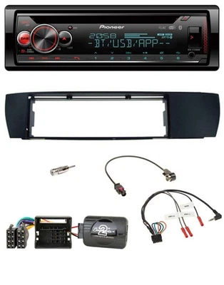 Pioneer Lenkrad DAB CD Bluetooth USB Autoradio für BMW X3 04-10 E83 seitlich - Bild 1 von 4