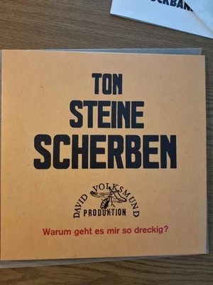 Ton Steine Scherben Warum Geht Es Mir So Dreckig? POSTER NEAR MINT Vinyl LP - Bild 1 von 4