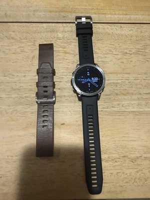 Relógio GPS Garmin D2 Mach 1 - Oxford marrom - Imagem 1 de 4