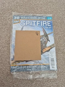 1/18 HACHETTE NUMERO 116 - COSTRUISCI UN MODELLO DEL AEREO SPITFIRE MK 1A - Foto 1 di 2