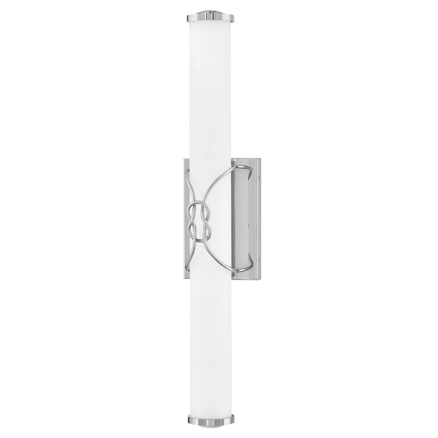 Hinkley Lighting Kitts LED Vanity, Chrome/Etched White - 51192CM - Image 1 of 1