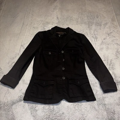 Usado - Mujer Lauren - Ralph Lauren Denim Blazer - Negro - Talla XS Foto 1 de 4