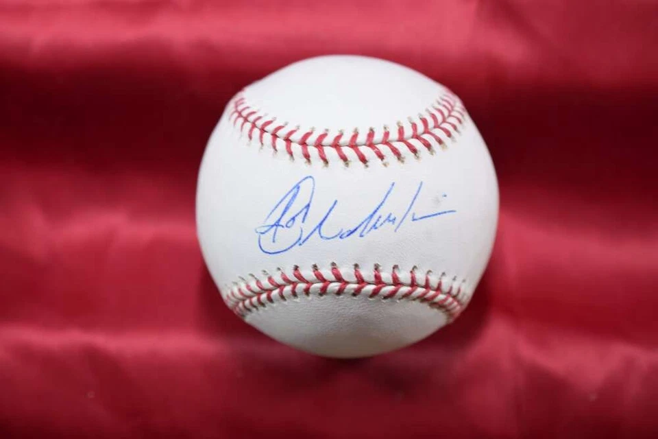Béisbol firmado por Joba Chamberlain autógrafo de Grandes Ligas OML Foto 1 de 1