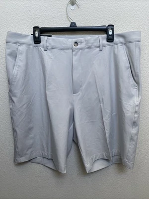 New Men's Greg Norman Gray Golf Shorts Polyester  Size 38  NWT $59.50 - Image 1 of 4
