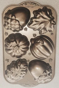 Nordic Ware Autumn Treats Cake Pan - Picture 1 of 4