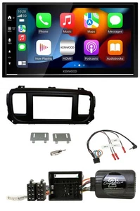Kenwood DAB USB Bluetooth 2DIN Lenkrad Autoradio für Toyota Proace Citroen Jumpy - Bild 1 von 11
