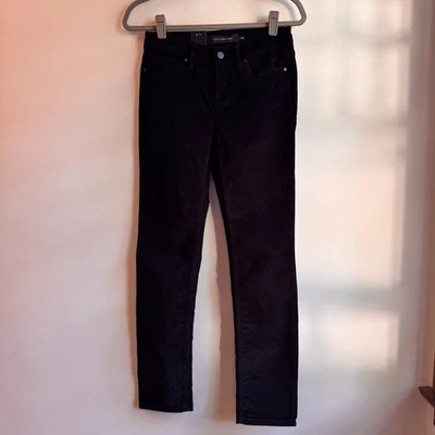 Calvin Klein Black Skinny Corduroy Pants Ultimate Slim Fit Women’s Size 4x30 - Image 1 of 4