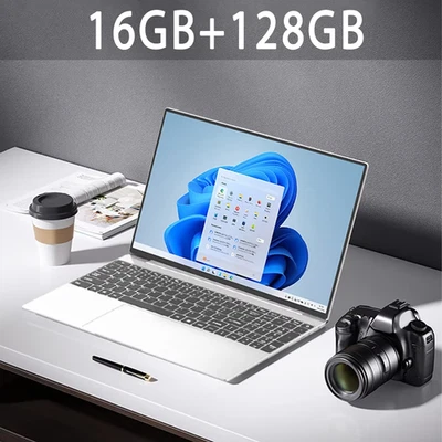 15.6 "Ultra Sottile Del Computer Portatile 16GB Di RAM 2TB SSD Intel N3700 Noteb - Immagine 1 di 4