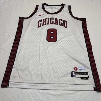 Nike Dri Fit Chicago Bulls Zach Lavine #8 Basketball Jersey Youth XL 18/20 - Image 1 of 4